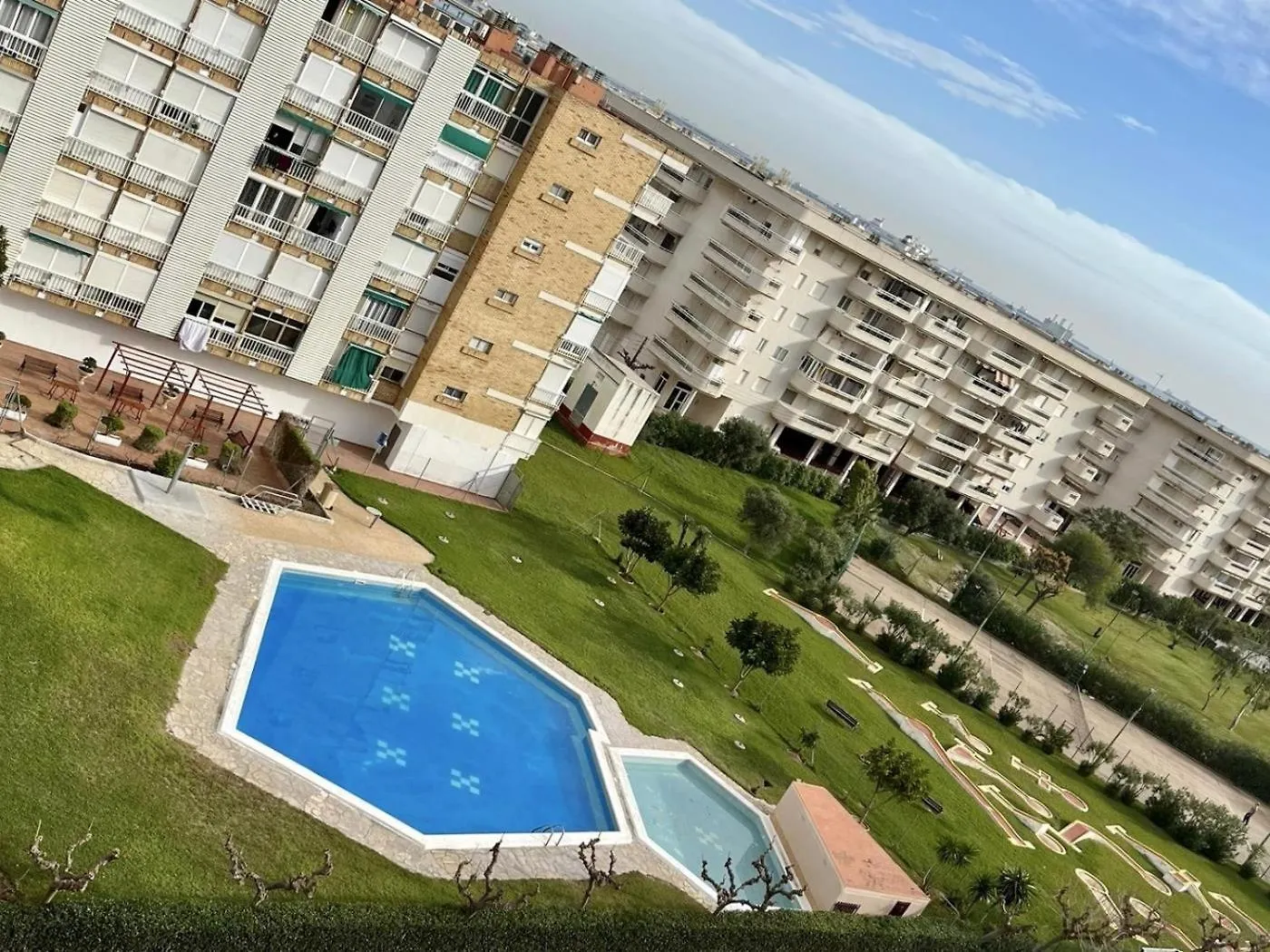 Apartbeach Ancora Junto Playa Y Vistas Piscina Ла-Пинеда
